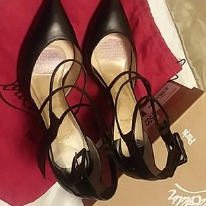 Suzanne 100 Nappa Shiny Black